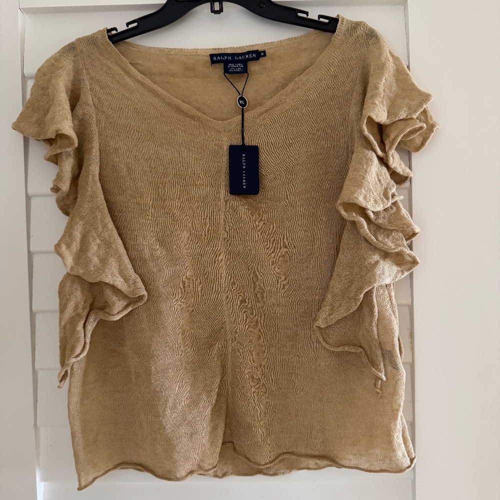 Ralph Lauren Linen Top
